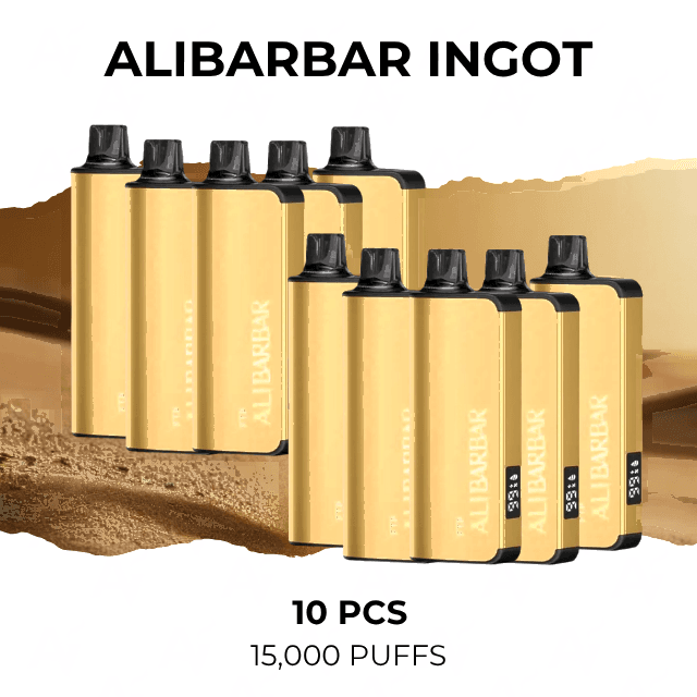 Alibarbar Ingot 15000 device, 15,000 puffs
