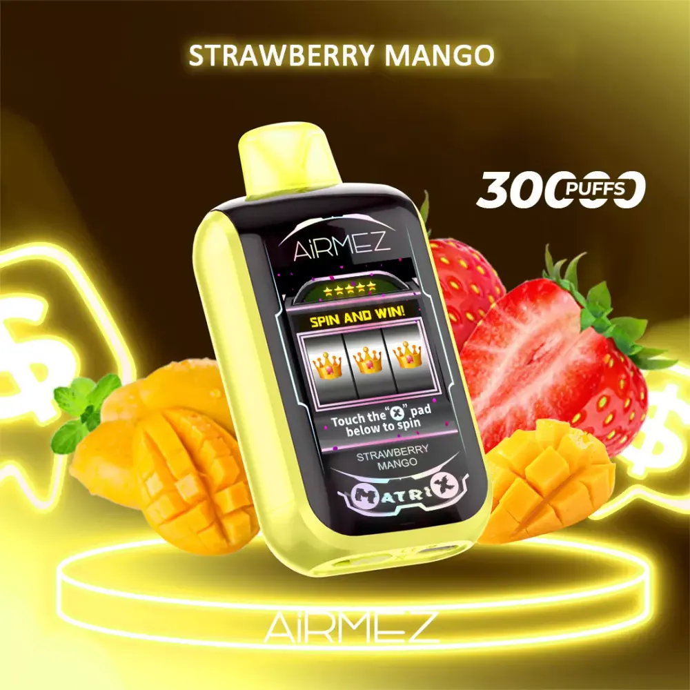 Airmez Matrix Pro 30000, Strawberry Mango, genuine Airmez stock