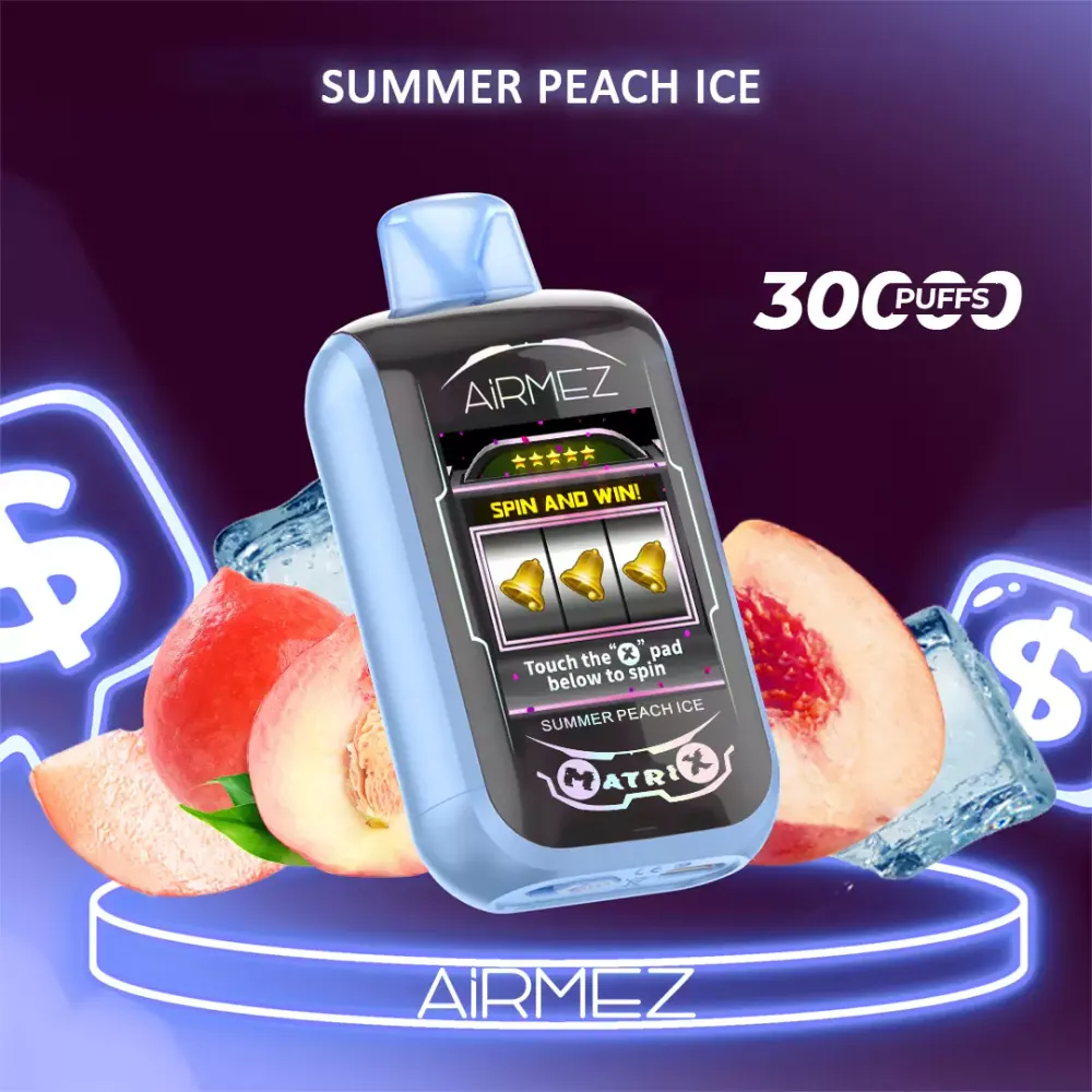 Airmez Matrix Pro 30000, Summer Peach Ice, genuine Airmez stock