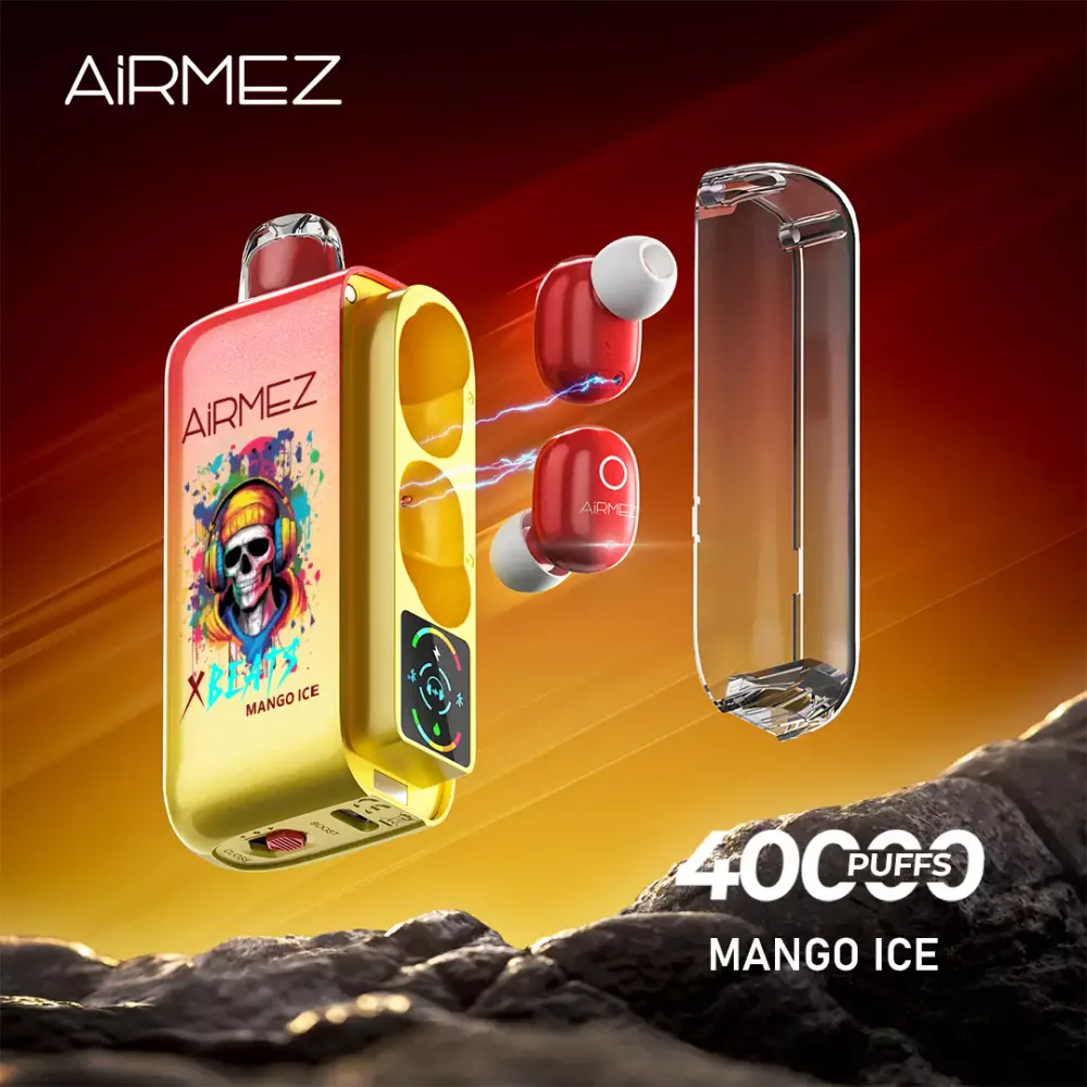 Airmez Xbeats 40000, Mango Ice, genuine Airmez stock