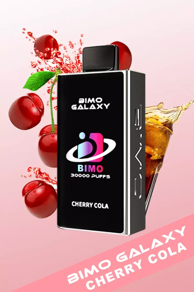 BIMO Galaxy 30000, Cherry Cola, genuine BIMO stock