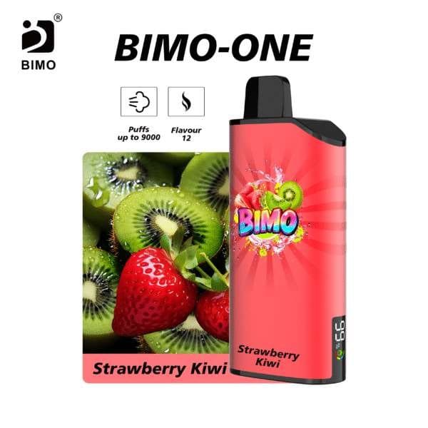 BIMO One 9000, Strawberry Kiwi, genuine BIMO stock