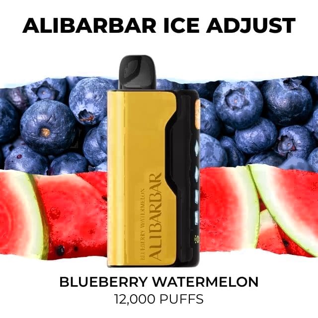 Alibarbar Ice Adjust 12000, Blueberry Watermelon