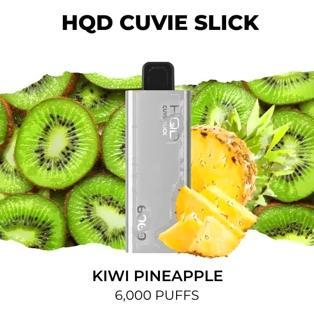 HQD Cuvie Slick 6000, Kiwi Pineapple