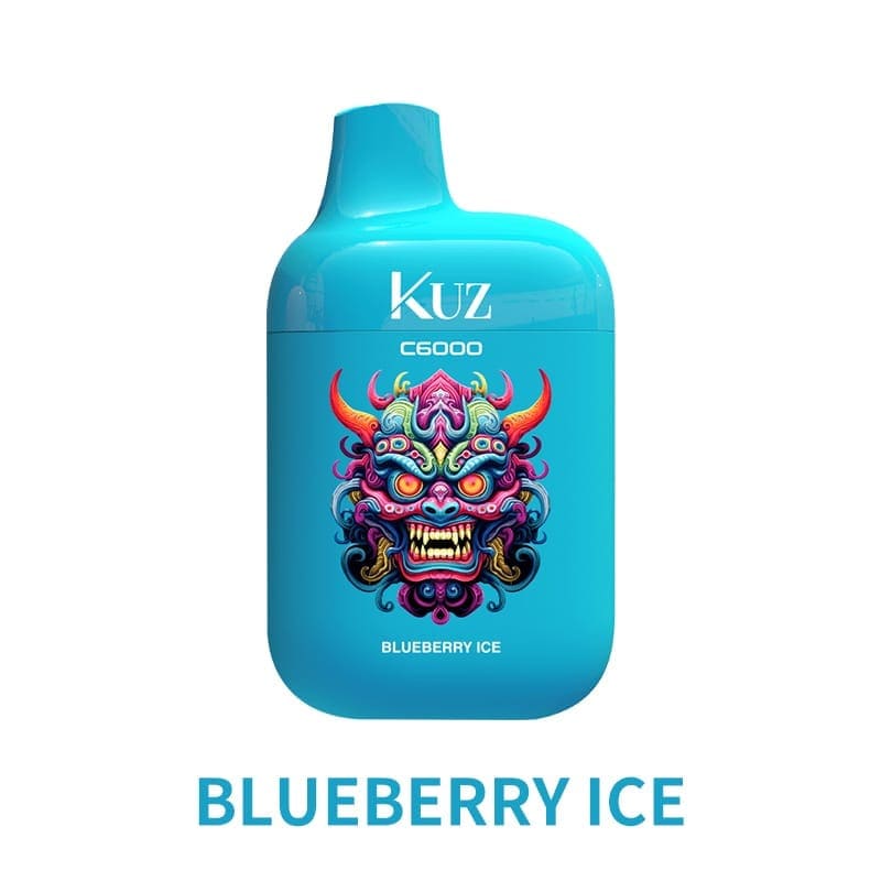 KUZ 6000, Blueberry Ice, genuine Kuz stock