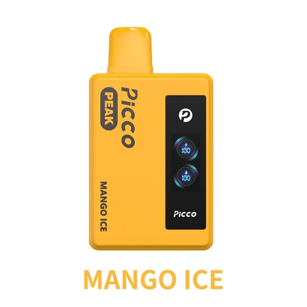 Picco Peak 6000, Mango Ice, genuine Picco stock
