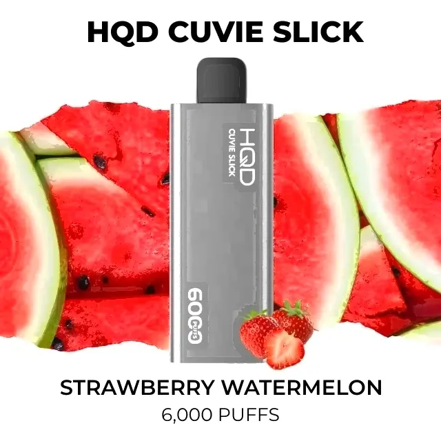 HQD Cuvie Slick 6000, Strawberry Watermelon